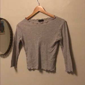 Brandy Melville grey long sleeve